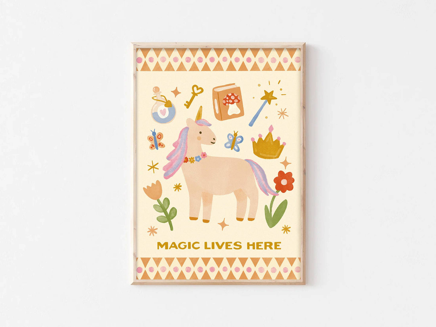 Magic Lives Here Print