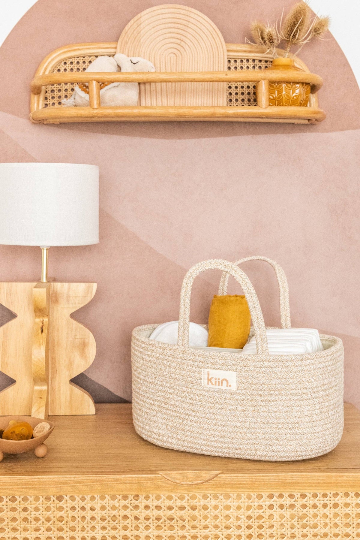Cotton Rope Nappy Caddy