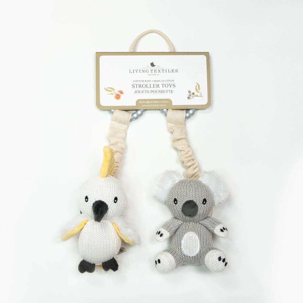 Koala & Cockatoo Stroller Toys