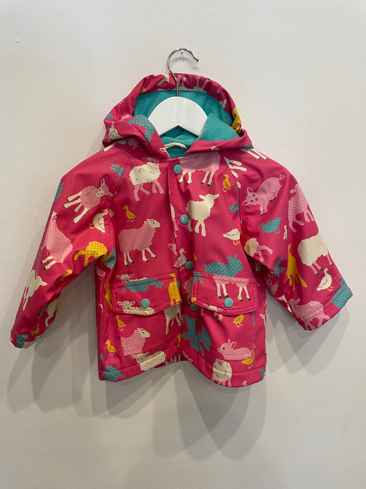 HATLEY animals rain coat, size 12-18m
