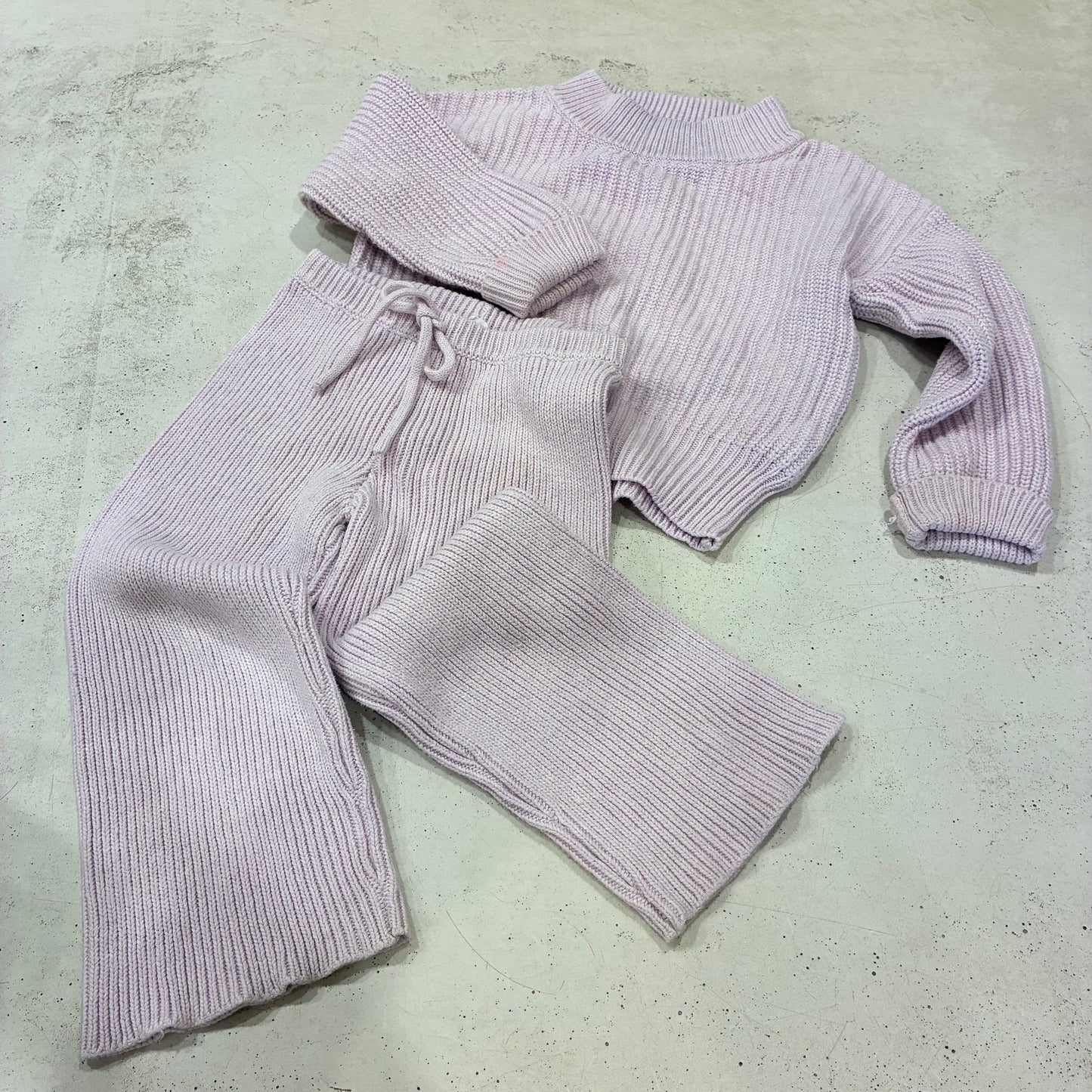 JAMIE KAY Lavender Knit Set, 2