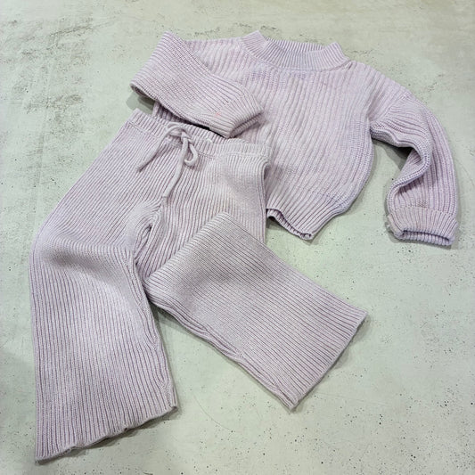 JAMIE KAY Lavender Knit Set, 2