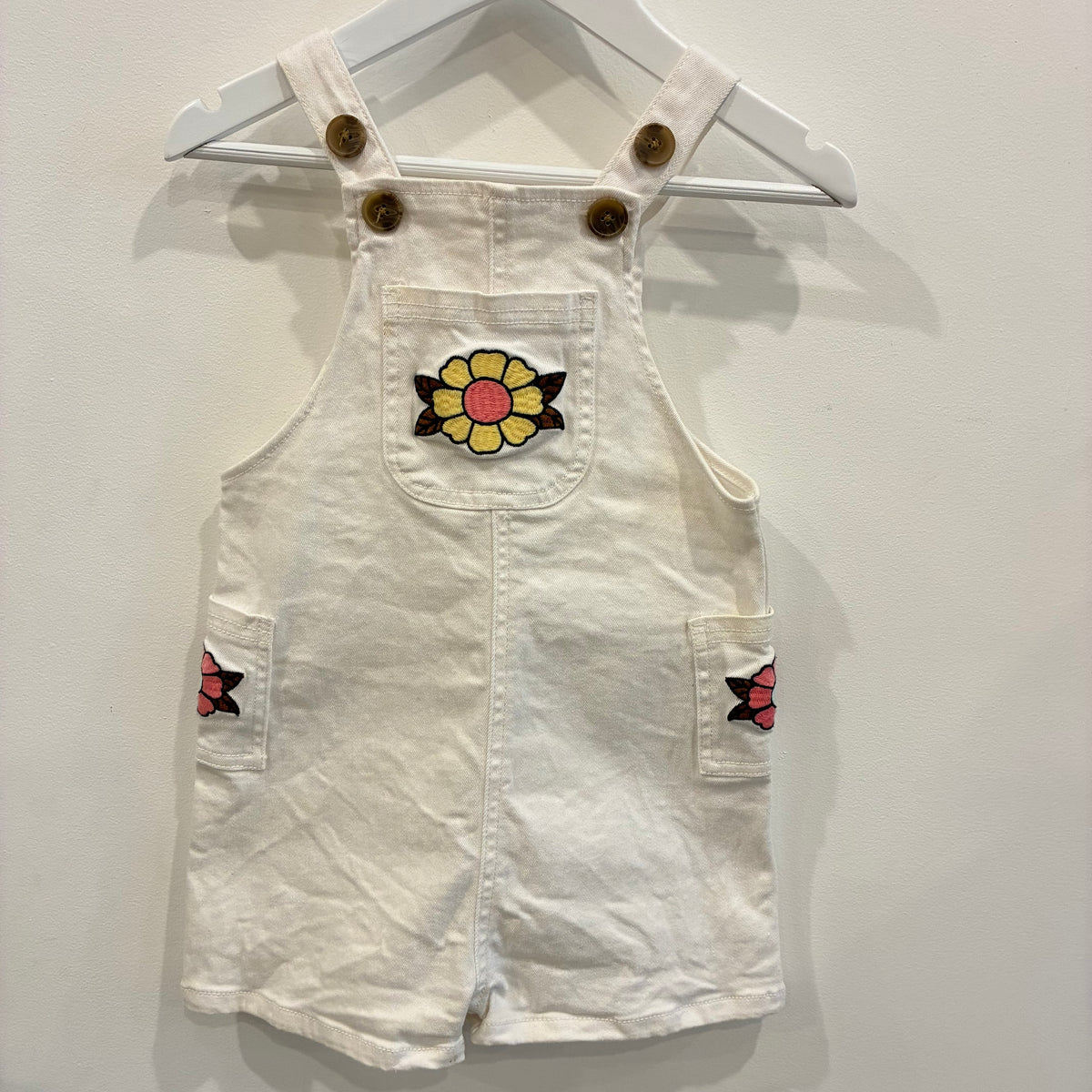 SEED White Overalls, 4