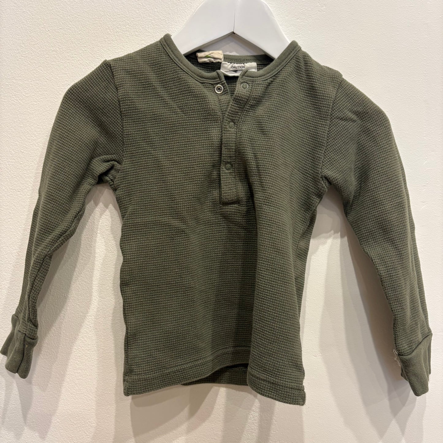 Nature Baby Waffle PJ Set, size 3y