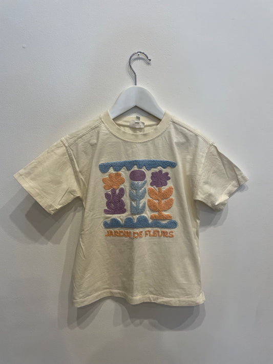 SEED fleurs t-shirt, size 4