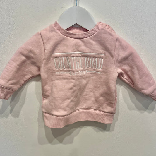 COUNTRY ROAD Pink Sweater 3-6m