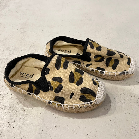 SEED Leopard Espadrilles, 24