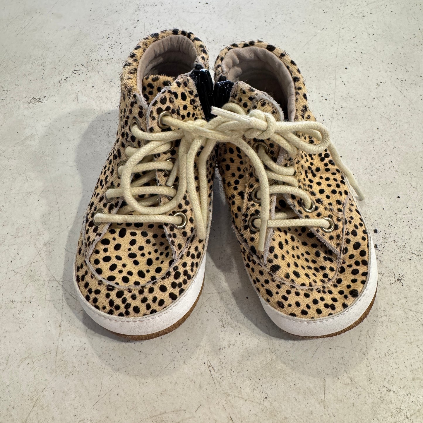 KIP & CO Leopard Print Booties, S / 12cm