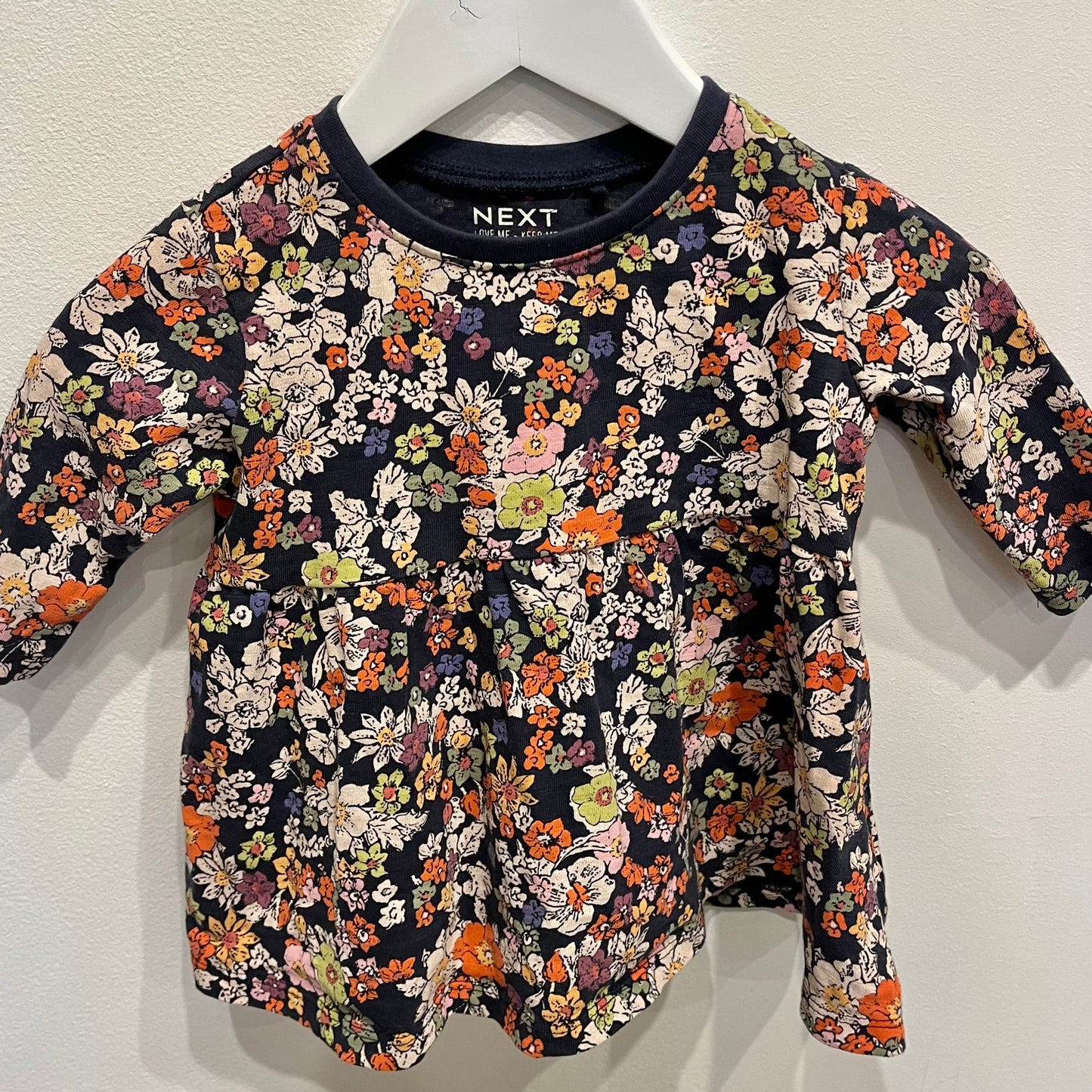 NEXT Floral Dress, size 3-6m