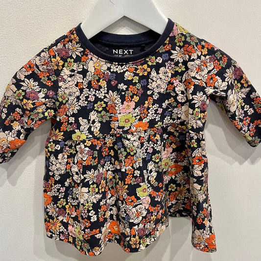 NEXT Floral Dress, size 3-6m
