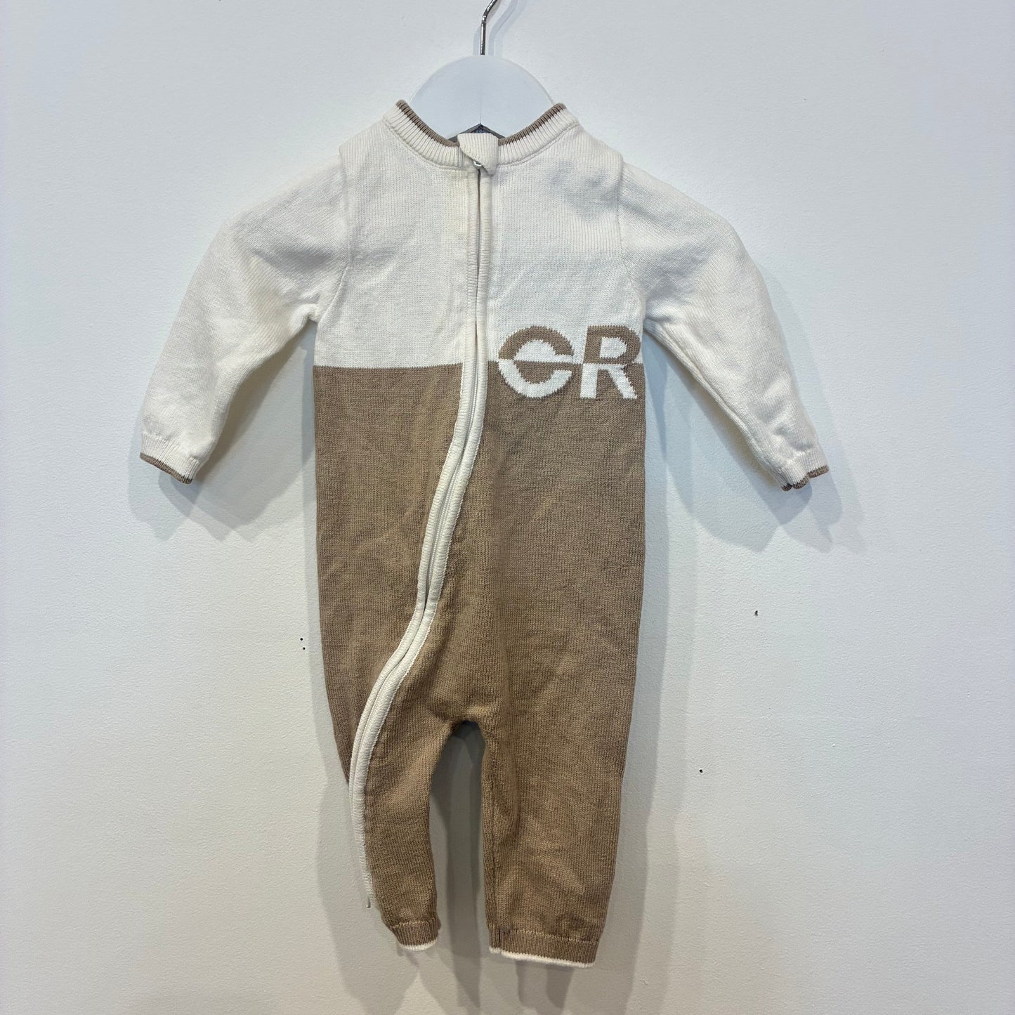 COUNTRY ROAD Wool Onesie, 3-6