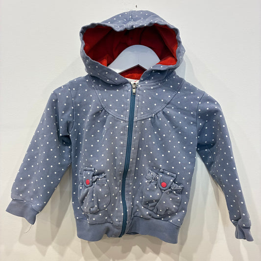 WOJICK BABY Zip Dot Hoodie, 18-24m