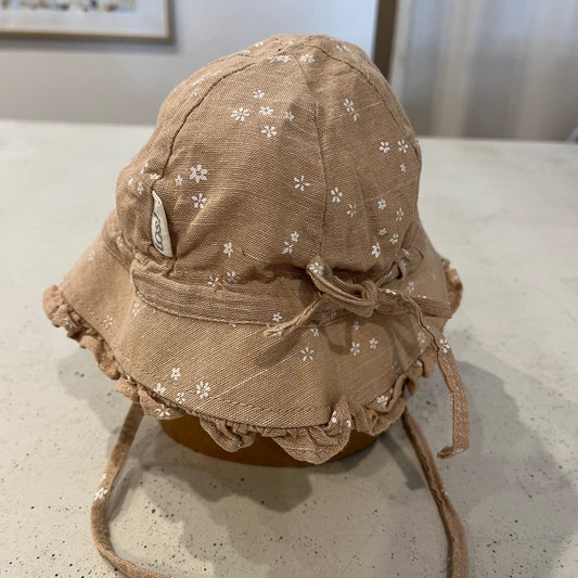 TOSHI Floral Hat, size XS