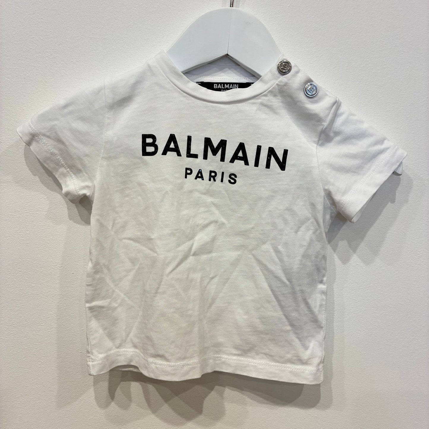 BALMAIN Logo Tee 9m