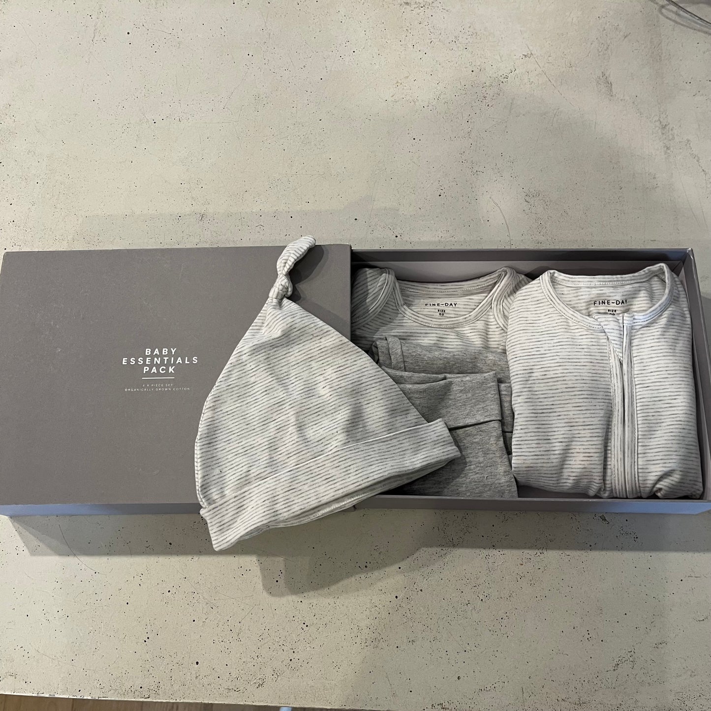 FINE DAY baby essentials pack, size 3-6m