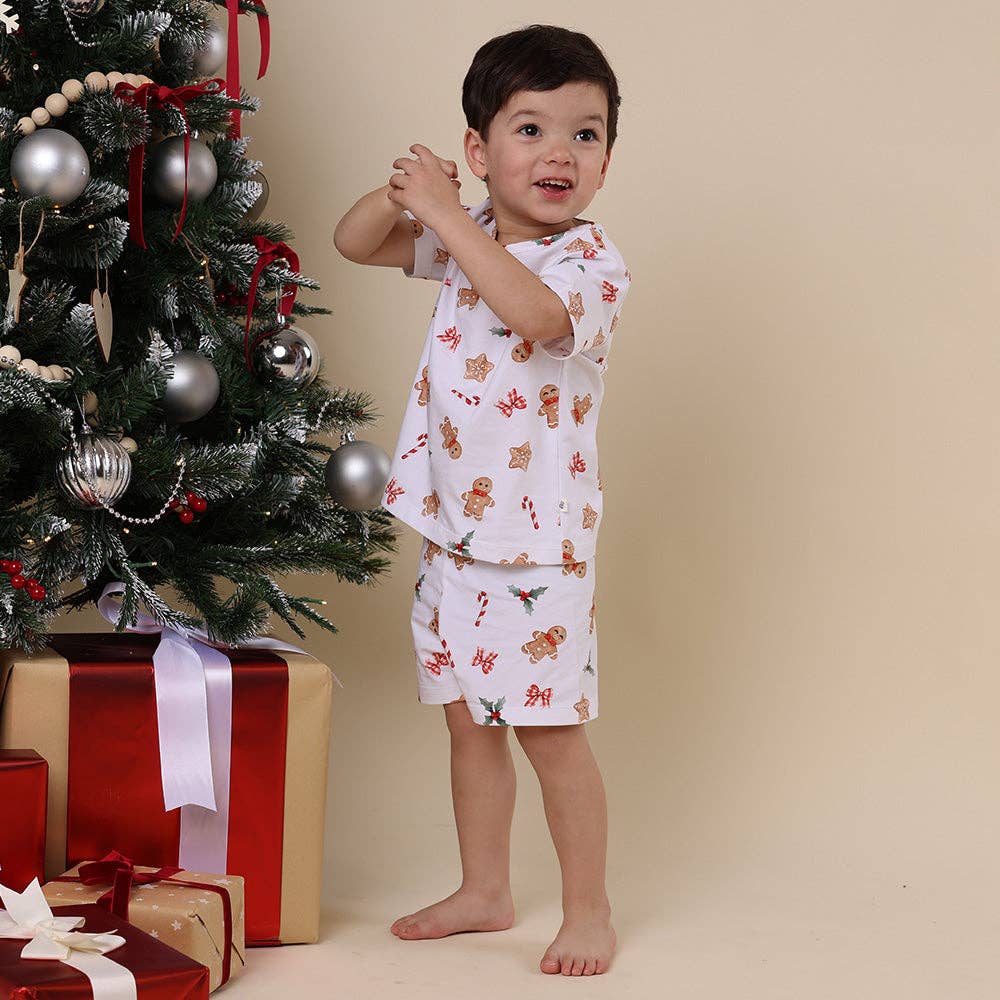 Gingerbread Organic Kids PJ Set