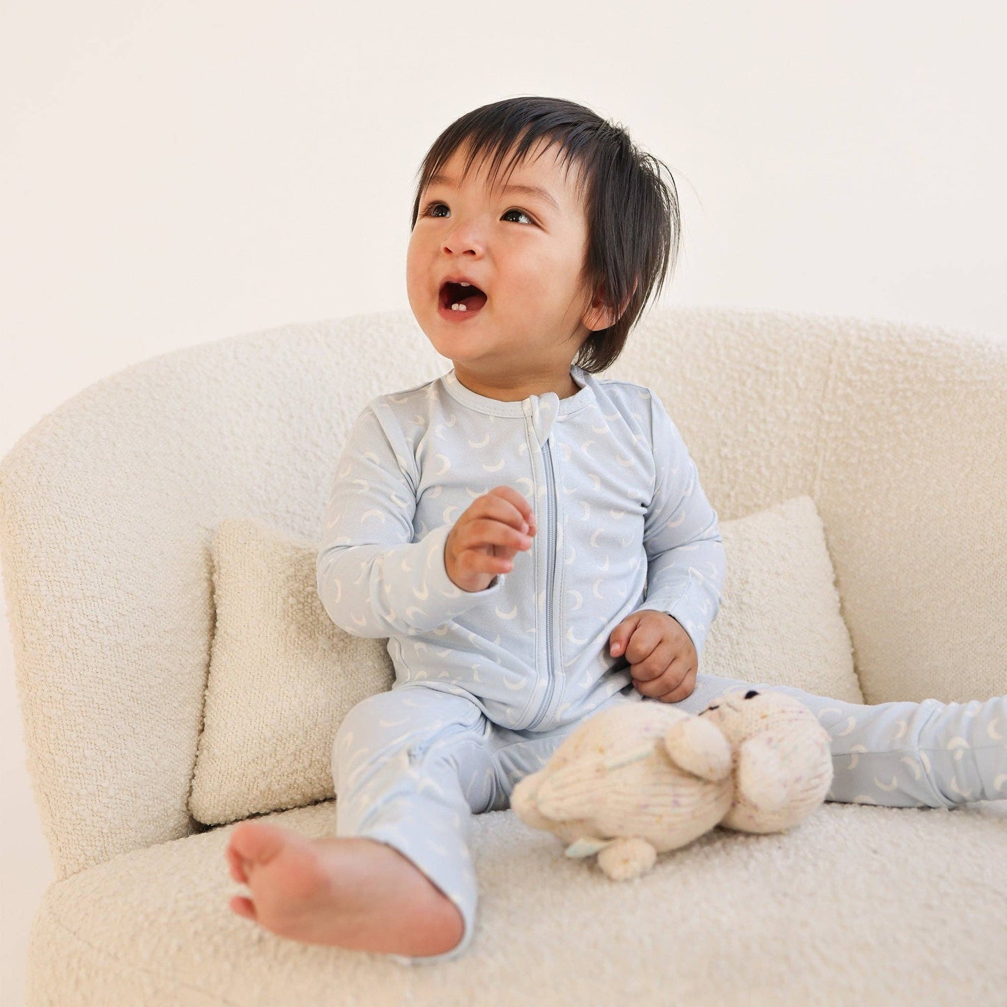 Day or Night Onesie - Lunar Bright