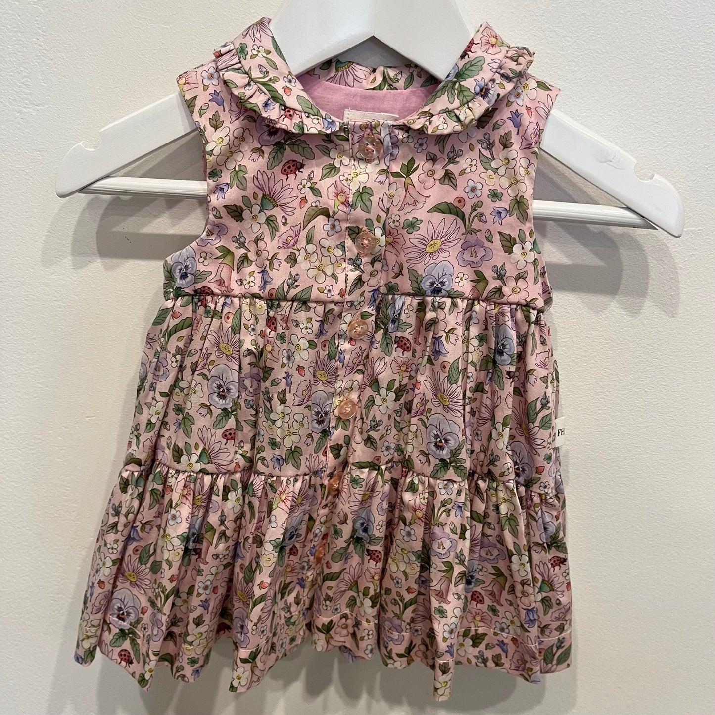 Fleur Harris Floral dress, size 0-3m