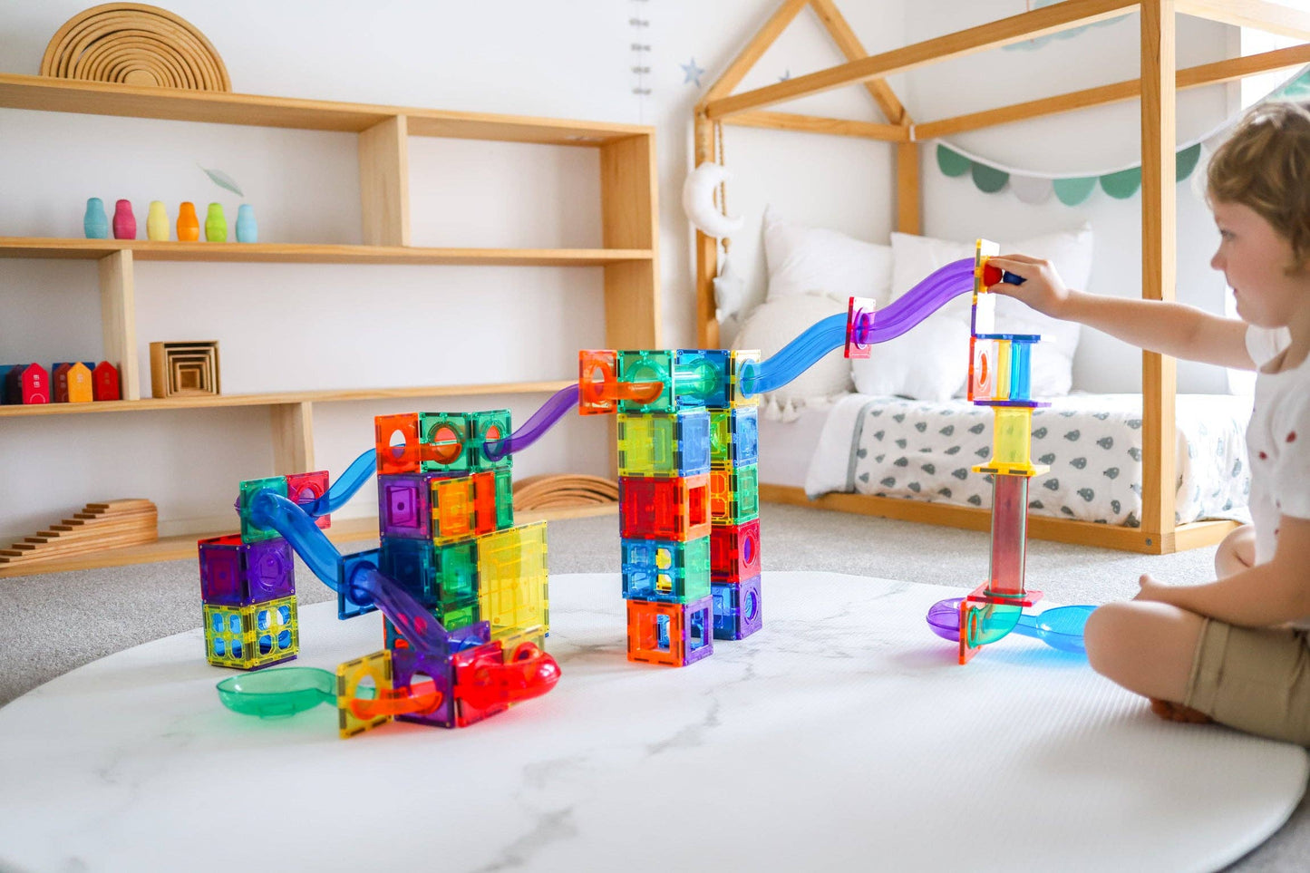 Magnetic Ball Run - Expansion Pack (84 Pcs)