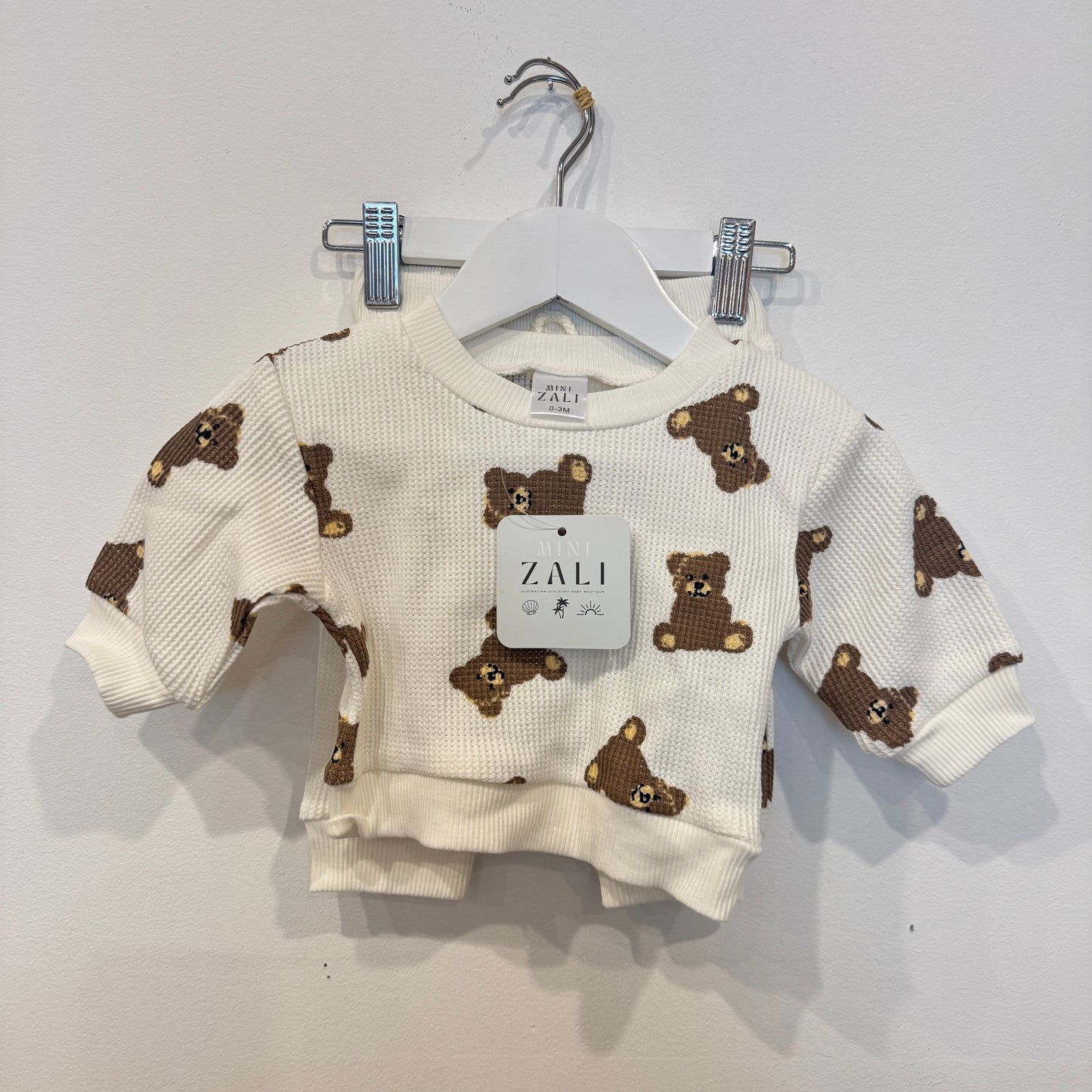 MINI ZALI Bear Tracksuit, 0-3m