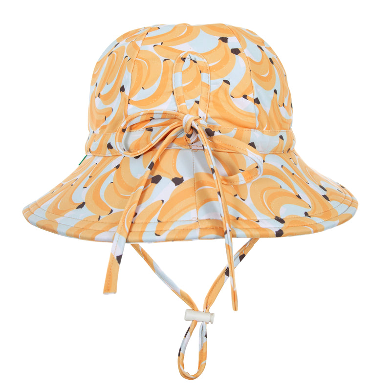 Banana Wide Brim Swim Hat