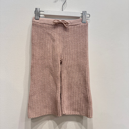 JAMIE KAY Knitted Pink Pants, 6-12m