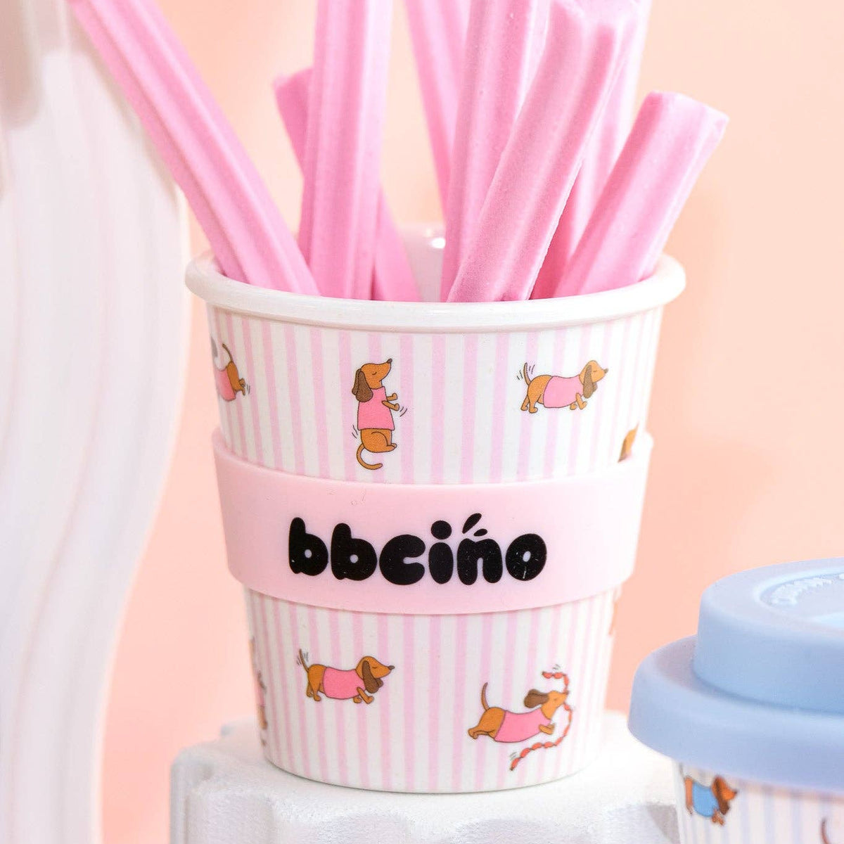 Dash in Pink Babycino Cup
