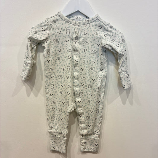 WECAREFORYOU Owl Growsuit, 0-3m