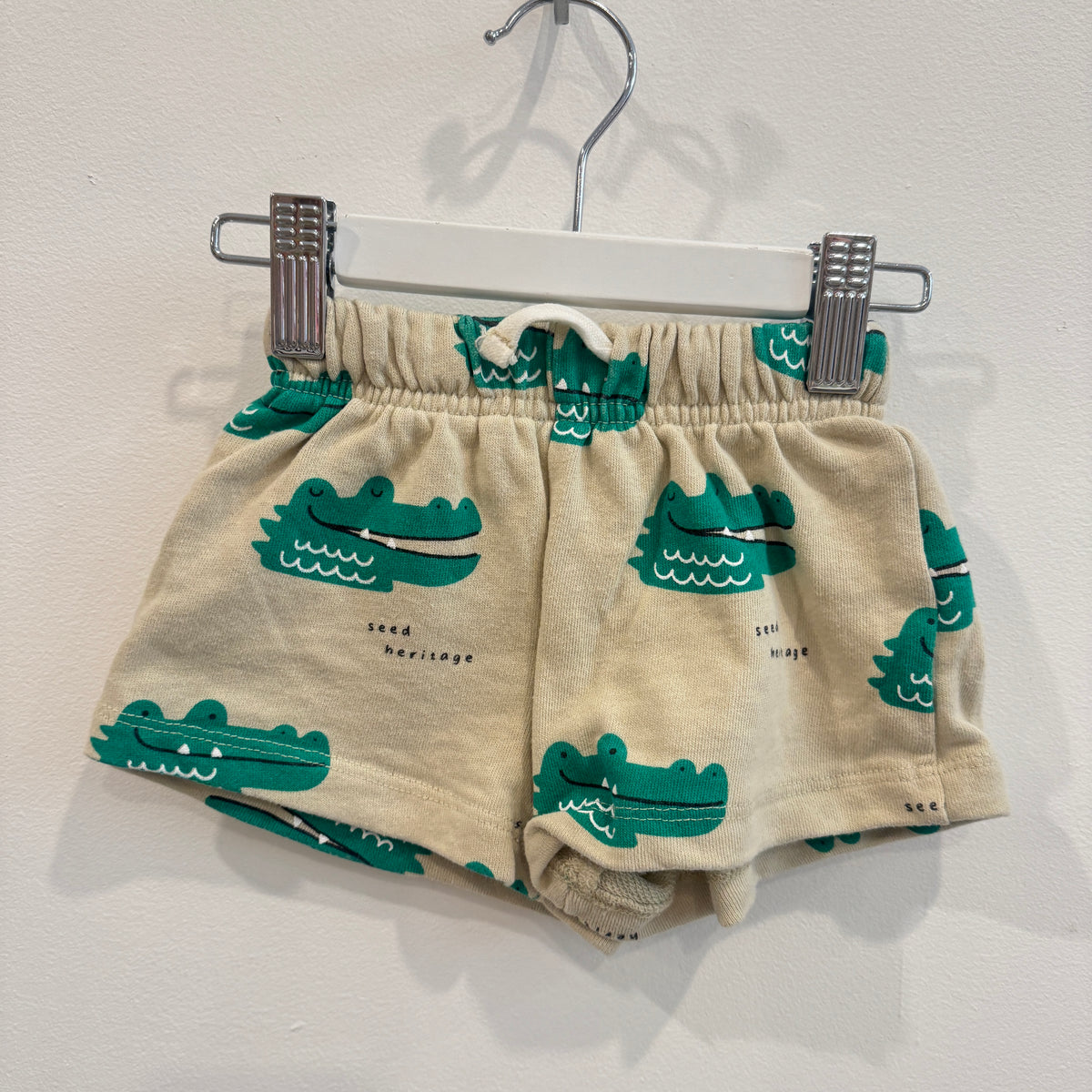 SEED Crocodile Shorts, 3-6m