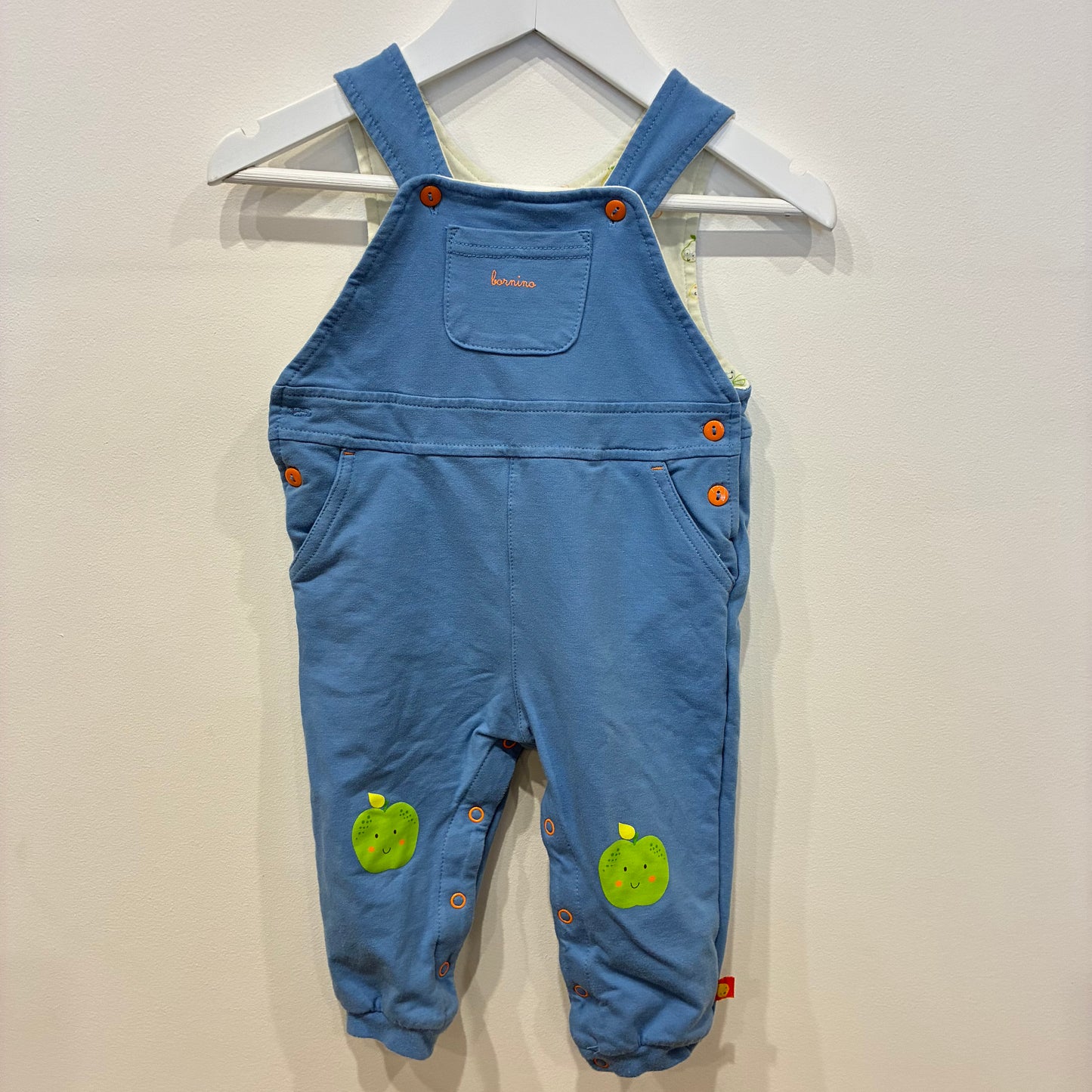 BORNINO Apple Overall, 9-18m