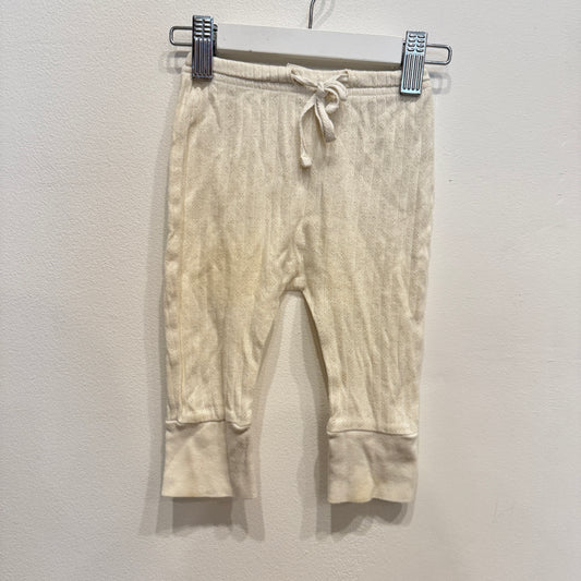 NATURE BABY White pants, 3-6m