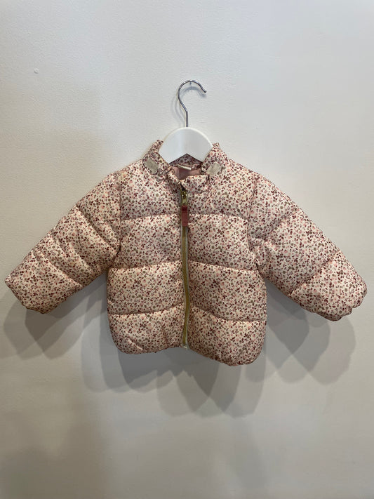 H&M Liberty print parka, size 6-12m