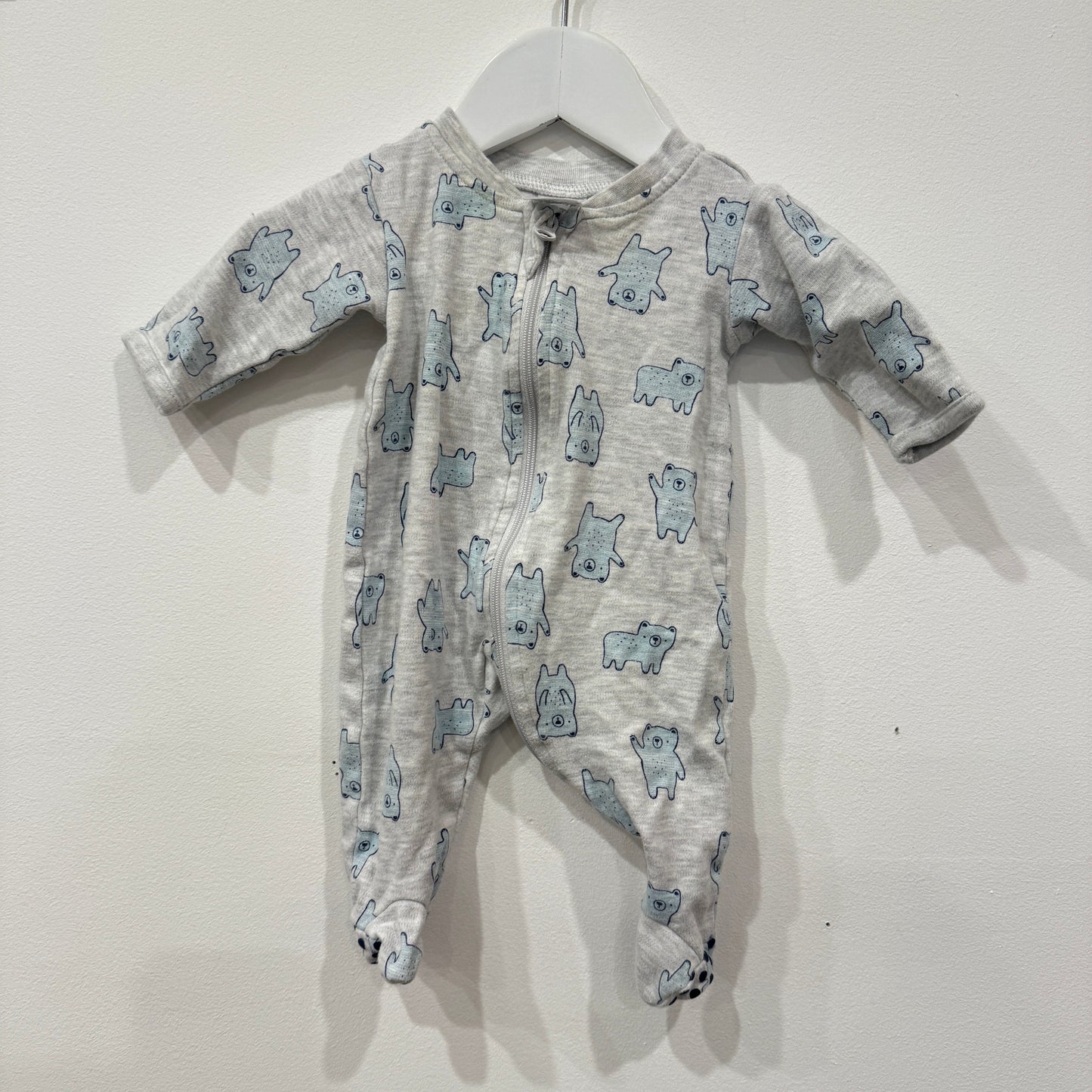 ANKO Bear Zipsuit, NB