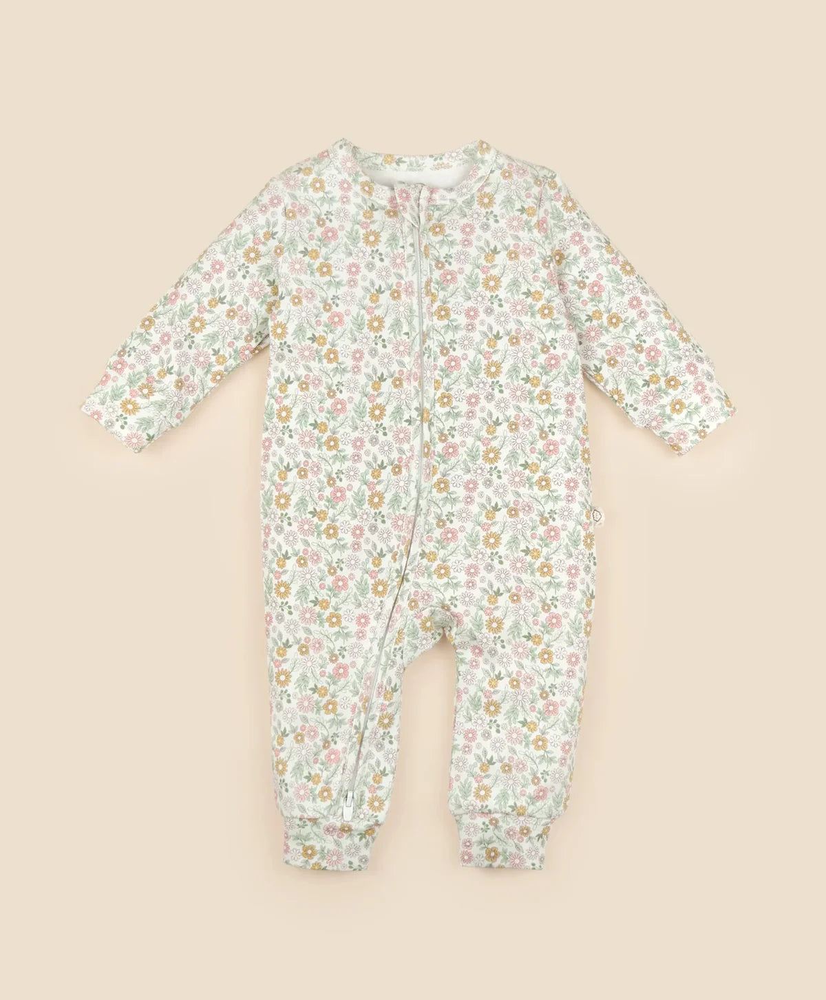 Organic Cotton Growsuit, Daisies