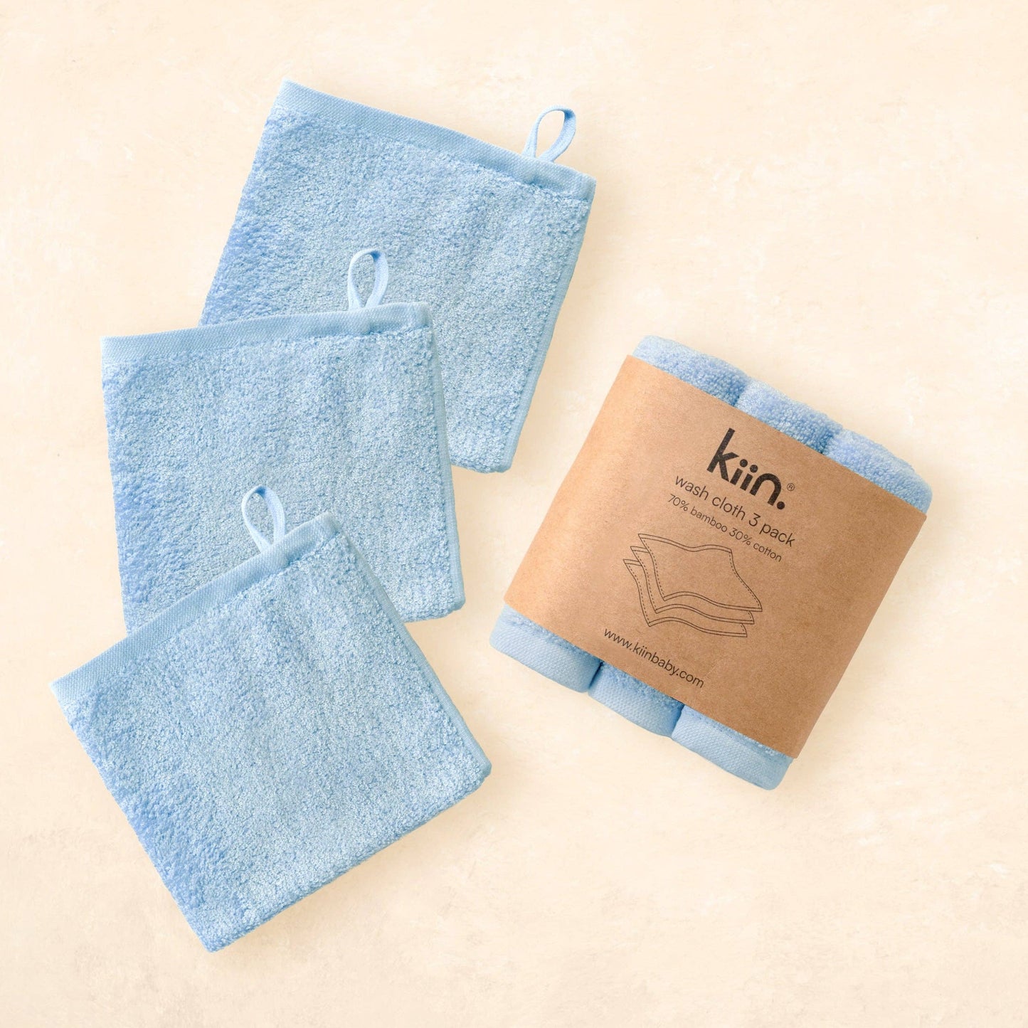 Wash Cloths, Sky Blue