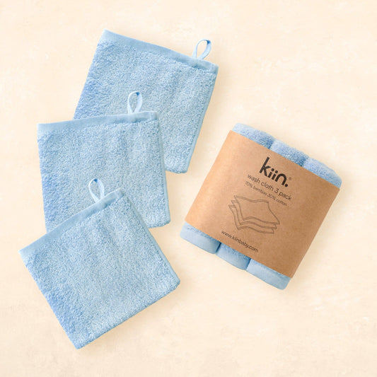 Wash Cloths, Sky Blue