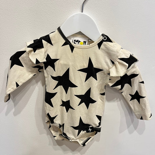 KAPOW KIDS star onsie, 3-6m