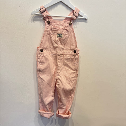 OSH KOSH Pink Cotton Overall, 4
