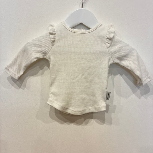 COUNTRY ROAD White Long Sleeve 0-3m