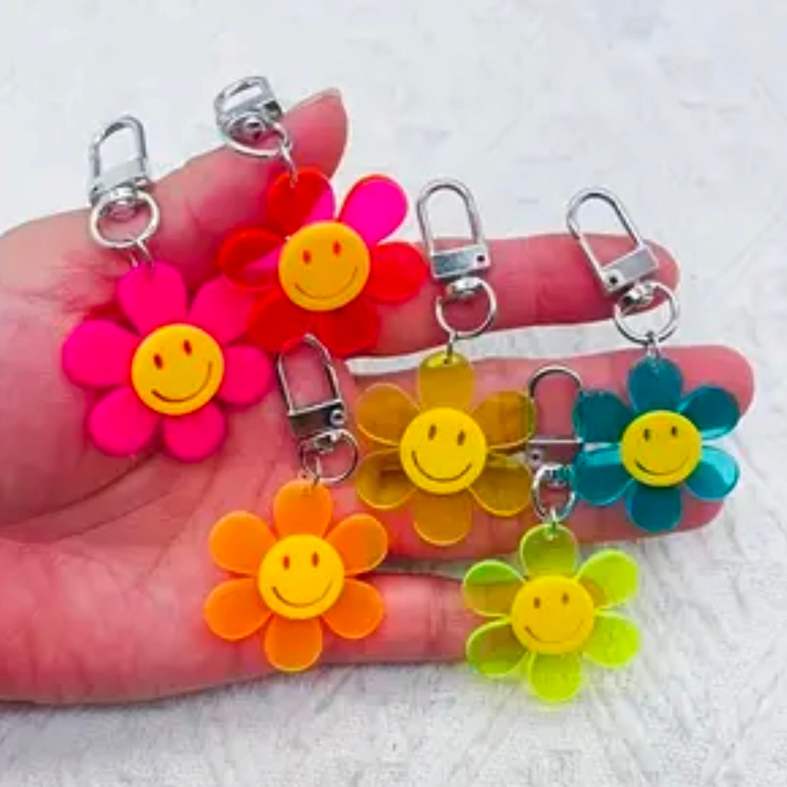 Flower Keyring