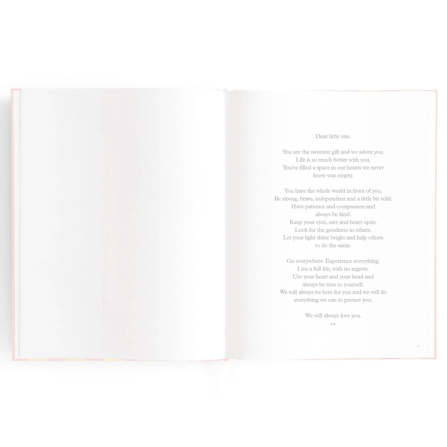Baby Book, Petal Stripe