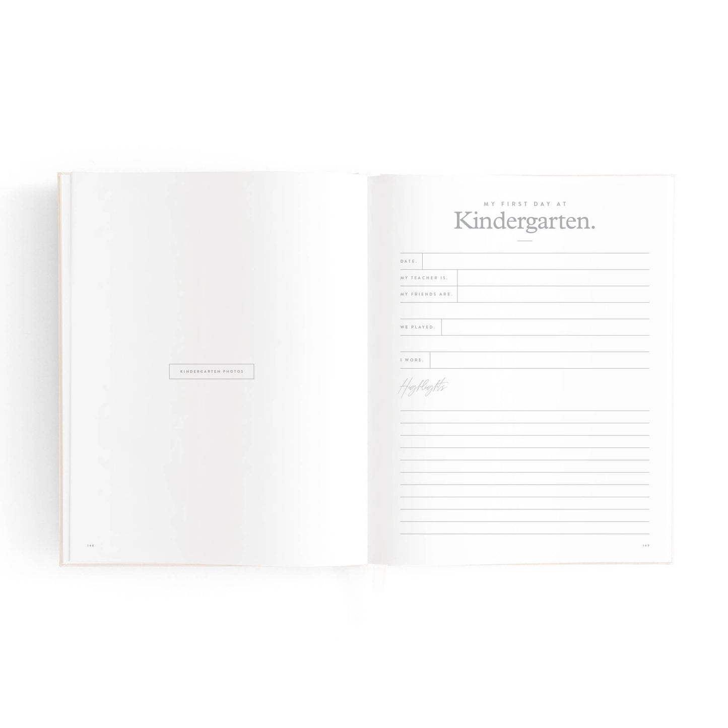 Mini Baby Book, Oatmeal