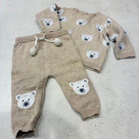 PURE BABY Bear Set, 3-6m