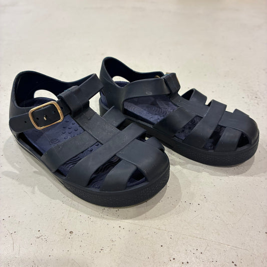 Navy Jelly Sandals, EU23