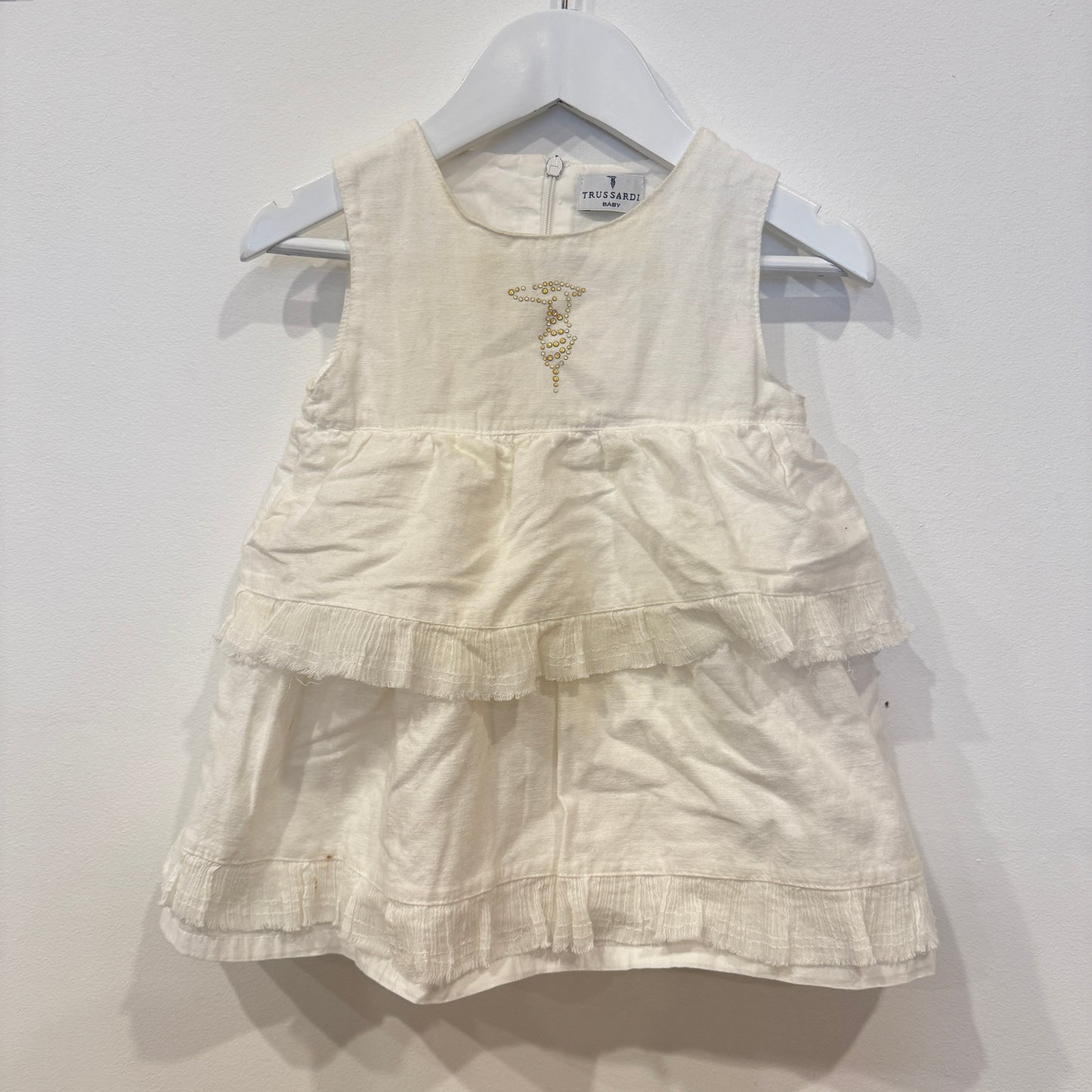 TRUSSARDI White dress, 9m