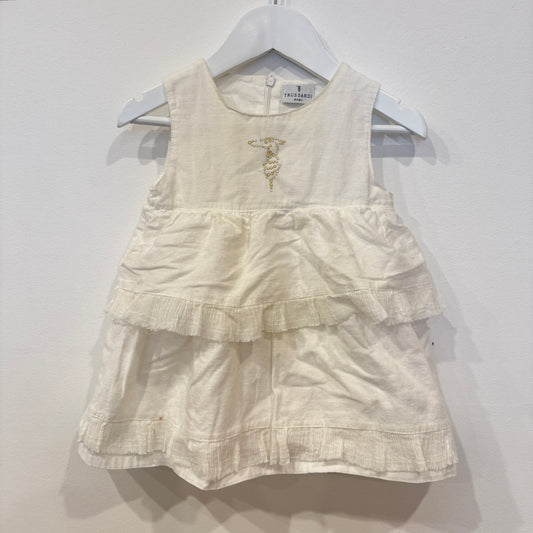 TRUSSARDI White dress, 9m