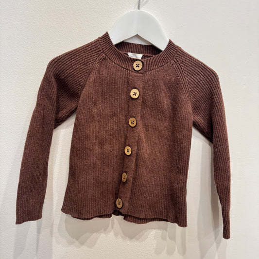 JAMIE KAY Brown Cardigan, 1y
