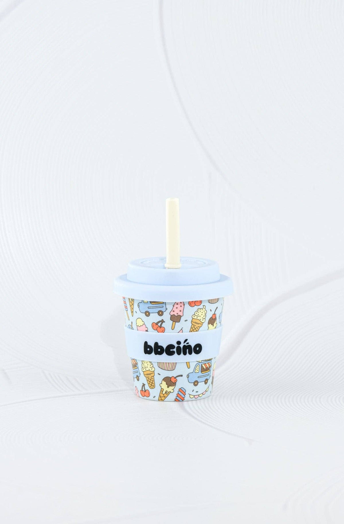 Scoops in Blue Cup
