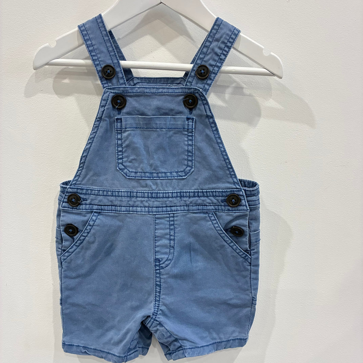 COTTON ON Denim Shortall, 6-12m
