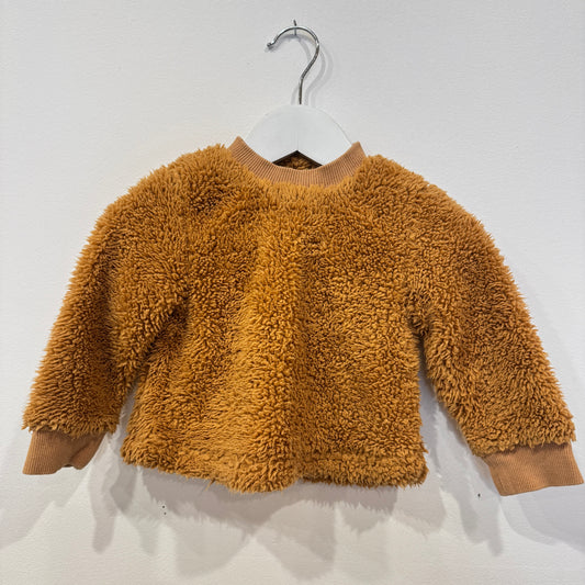 BARDOT JUNIOR Brown fluffy jumper, 1y